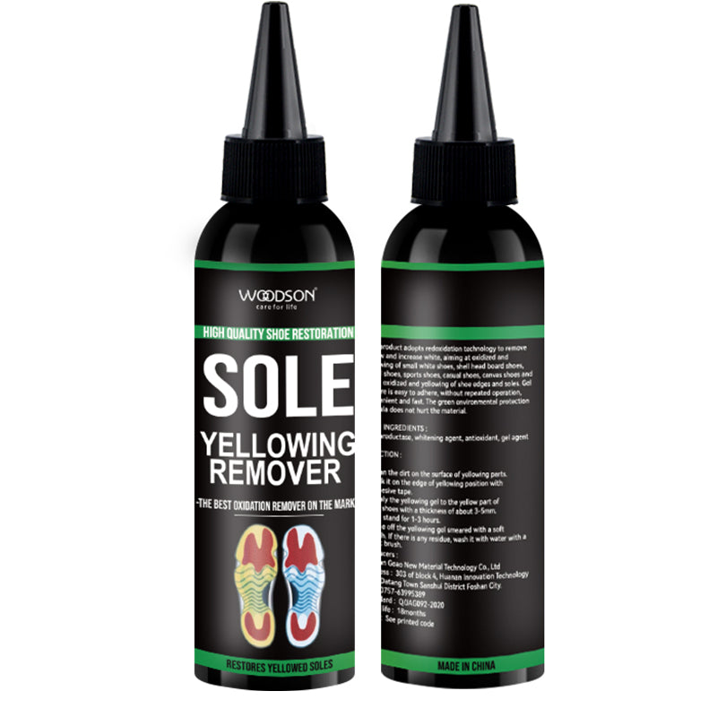 produit pour déjaunir les semelles de chaussure